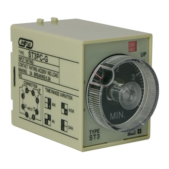Реле времени 220V ST3PC-G (4-24h) Энергия - Электрика, НВА - Реле, автоматизация и управление - Реле времени - . Магазин оборудования для автономного и резервного электропитания Ekosolar.ru в Истре
