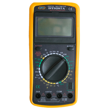 Мультиметр DT 9207 Энергия - Электрика, НВА - Измерительный инструмент - Мультимеры - . Магазин оборудования для автономного и резервного электропитания Ekosolar.ru в Истре
