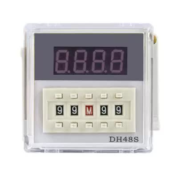 Реле времени цифровое 220V DH48S-2Z AC Энергия - Электрика, НВА - Реле, автоматизация и управление - Реле времени - . Магазин оборудования для автономного и резервного электропитания Ekosolar.ru в Истре