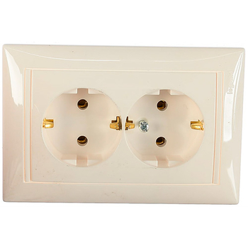 Розетка Legrand Valena 2X2К+З в сборе белая - Электрика, НВА - Выключатели и розетки - Розетки - . Магазин оборудования для автономного и резервного электропитания Ekosolar.ru в Истре
