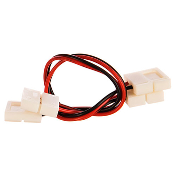 Комплект коннекторов Apeyron Electrics 09-10 (2 клипсы с проводами) для одноцветной светодиодной.ленты 12В 8 мм - Светильники - Cветодиодные ленты - . Магазин оборудования для автономного и резервного электропитания Ekosolar.ru в Истре