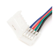 Комплект коннекторов Apeyron Electrics 09-12 (2 клипсы с проводами) для RGB-светодиодной ленты 12В IP20 10 мм - Светильники - Cветодиодные ленты - . Магазин оборудования для автономного и резервного электропитания Ekosolar.ru в Истре
